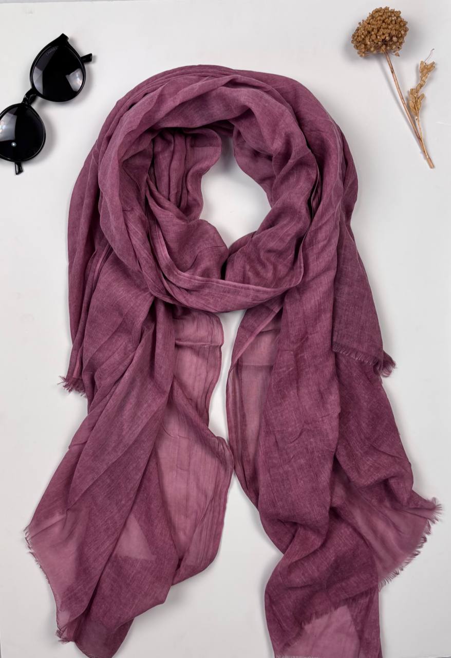 شال سوپر نخ سنگ شور زنانه